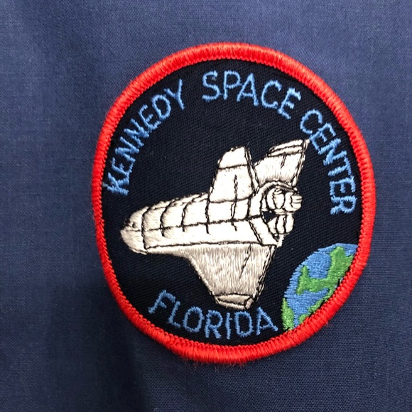 Hawk creek Kennedy space center bomber jacket vtg - Picture 3 of 6